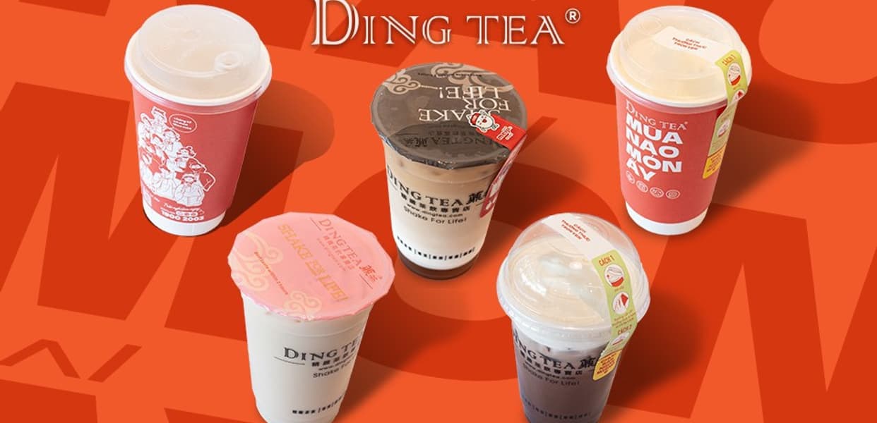 Ding Tea - Top 10 thương hiệu nhượng quyền hot nhất hiện nay