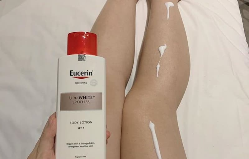 Lotion Dưỡng Sáng Da Toàn Thân Eucerin Ultra White+ Spotless Body Lotion SPF 7 