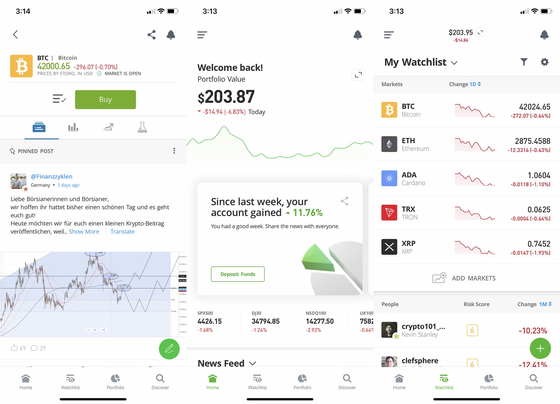 eToro - Nền tảng giao dịch xã hội uy tín